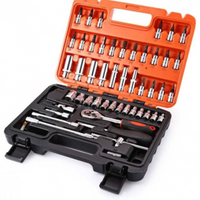 '- Trusa chei tubulare si biti 53 piese