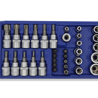 '- Trusa Tianfeng Tools cu adaptor si tubulare, 34 piese