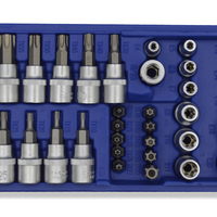 '- Trusa Tianfeng Tools cu adaptor si tubulare, 34 piese