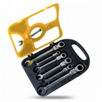 '- Set 7 chei inelare, articulate, duble cu clichet