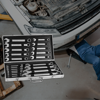 '- Trusa profesionala, 22 chei combinate cu clichet