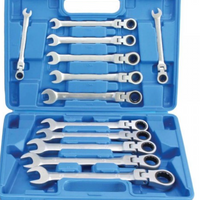 '- Trusa de chei cu clichet si articulatie, 12 piese