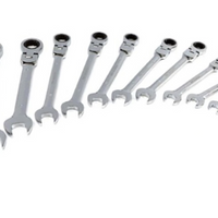 '- Trusa de chei cu clichet si articulatie, 12 piese