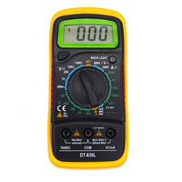 '- Multimetru digital LCD DT 830L