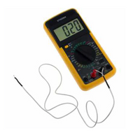 '- Multimetru digital cu sonda de temperatura, DT9208A