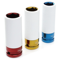 '- Trusa chei tubulare impact, 17/19/21mm, 3 piese