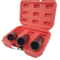 '- Trusa chei tubulare lungi, pentru jante, 3 piese