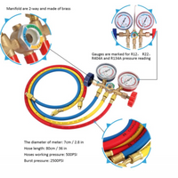 '- SET MANOMETRU CU 2 CAI PENTRU AER CONDITIONAT