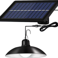 NOU:Lampa solara suspendata, cu telecomanda, 90 Lm/W