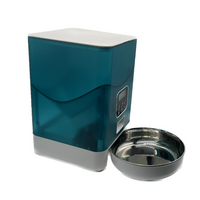 NOU: Dispenser automat hrana animalute, Inregistrare vocala, 3 L