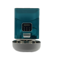 NOU: Dispenser automat hrana animalute, Inregistrare vocala, 3 L