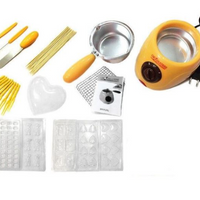 NOU: Aparat de topit ciocolata, cu ustensile si set de forme