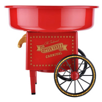 NOU: Aparat de facut vata de zahar, design retro, 500W