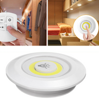 NOU: Set 3 Lampi LED cu telecomanda, fara fir, 3W