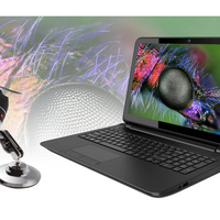 NOU: Microscop digital Media-Tech MT4096, USB, focus 15-40 mm, 8 x LED, 500x