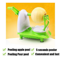 NOU: Apple Peeler, multifuncțională de fructe Peeler Rapid Manual Set Apple Pear Peeler cinci
