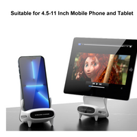 NOU: Incarcator wireless fast charge Andowl, M111, de birou pentru telefon, 15W, cu amplificator de sunet, suport de stabilizare, tehnologie QI, compatibil cu toate modelele ce accepta incarcare wireless