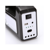 NOU: Kit camping panou solar Gdplus GD-7, 3 becuri, lanterna inclusa + usb incarcare