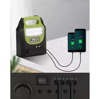 NOU: Sistem iluminare LED GD8071 panou solar 3 becuri