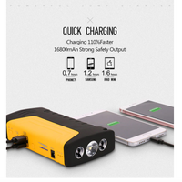 NOU: Robot pornire auto portabil, cu acumulator 16800 mAh