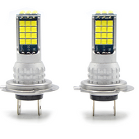 NOU: Set 2 Becuri auto H7, 30 LED/bec, 180W/set