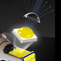 NOU: Set 2 Becuri auto H7, 30 LED/bec, 180W/set