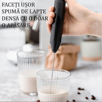 NOU: Mixer pentru spuma de lapte, cappuccino