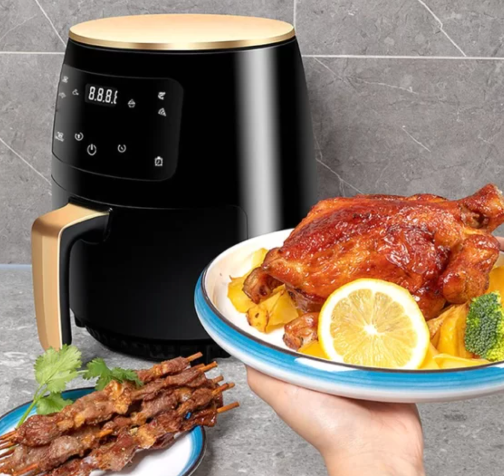 Friteuza Fara Ulei Air Fryer , Display Digital, Functie de Coacere