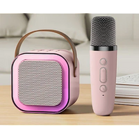 Set boxa portabila si microfon Karaoke