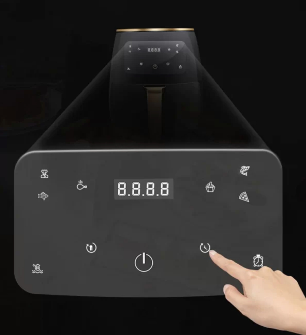 Friteuza Fara Ulei Air Fryer , Display Digital, Functie de Coacere