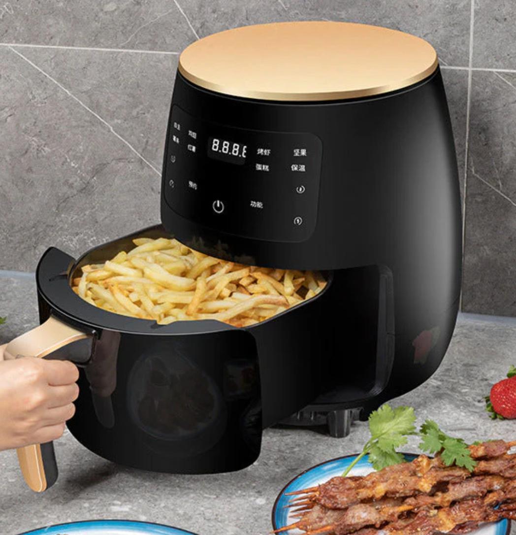 Friteuza Fara Ulei Air Fryer , Display Digital, Functie de Coacere