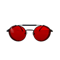 Ochelari de soare unisex, aluminiu, fumuriu, MS1077