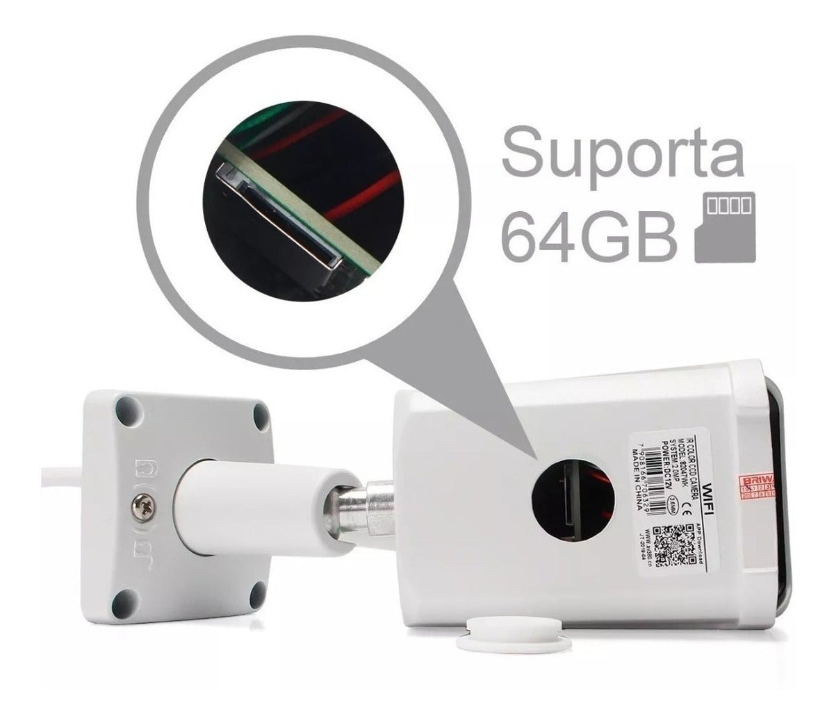 Camera IP Wireless Jortan model 82047wk - Pentru controlul zonelor exterioare și interioare