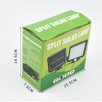 Lampa cu incarcare Solara, 100 LED-uri COB, 100W, Waterproof IP65 si Senzor de miscare