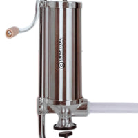 Aparat vertical de facut carnati,Craft Tec,4 kg,inox,5 palnii incluse,prindere menghina