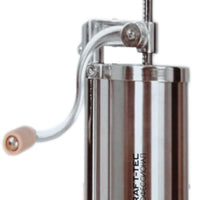 Aparat vertical de facut carnati,Craft Tec,4 kg,inox,5 palnii incluse,prindere menghina