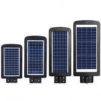 Lampa stradala 90W, felinar cu panou solar, senzor lumina, telecomanda + CADOU suport