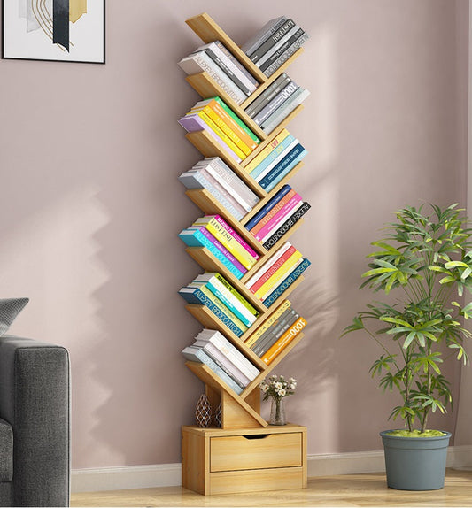 Raft depozitare carti in forma de copac  158 cm