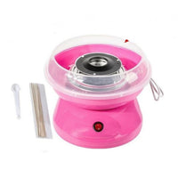 Aparat portabil pentru facut vata de zahar, roz