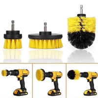 Set 3 perii curatare cu adaptor pentru bormasina/autofiletanta