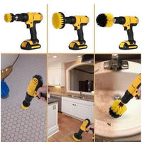 Set 3 perii curatare cu adaptor pentru bormasina/autofiletanta