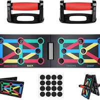Placa de fitness pentru flotari clingo 9 functii
