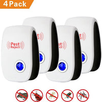 Set 4 x Dispozitiv antidaunatori Pest Reject Repeller Ultrasonic