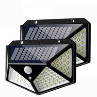 Lampa solara de perete cu senzor de miscare 100 led