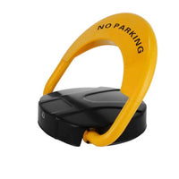 Blocator loc parcare automat, cu 2 telecomenzi si alarma