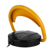 Blocator loc parcare automat, cu 2 telecomenzi si alarma