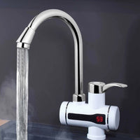 Robinet instant de apa calda cu afisaj digital