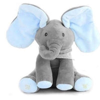 Elefant interactiv din plus Peek a Boo BLEU