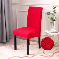 NOU: Husa de scaun, material sintetic, culoare ROSU
