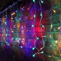 Set 2 instalatii MU franjuri 2 x 12 metri , multicolor, total 24 metri